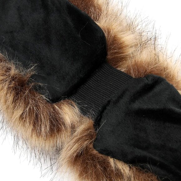 Women's  Faux Fur Headband with Elastic for Women's Winter Earwarmer Earmuff - Picture 4 of 6